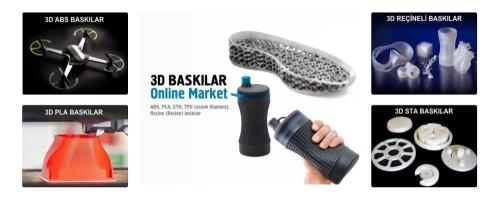 3D Baskı Marketi